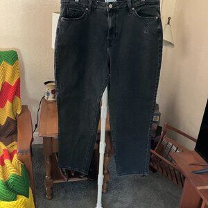 Women’s Plus Sz. 18 Sonoma Straight Cut Black Jeans